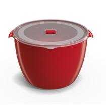 Pote Multiuso Redondo Uz C/ Tampa 5,5 Litros Premium Vermelho Pote Multiuso Redondo Uz C/ Tampa 5,5 Litros Premium Vermelho