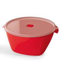 Pote Multiuso Redondo Uz C/ Tampa 6 Litros Premium Vermelho Pote Multiuso Redondo Uz C/ Tampa 6 Litros Premium Vermelho