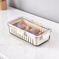 Pote Organizador com Tampa com Cesto Removível