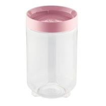 Pote Organizador Conecta C/Tampa Rosqueável Rosa 900ml Uz