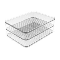 Pote Organizador de Alimentos Geladeira Clear Fresh Ou Pote Organizador de Alimentos Geladeira Clear Fresh Ou