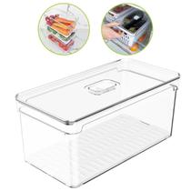 Pote Organizador de Alimentos Geladeira Clear Fresh Ou Pote Organizador de Alimentos Geladeira Clear Fresh Ou