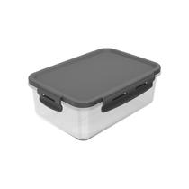 Pote organizador de geladeira retangular Ou 1280ml Linha Click Pote organizador de geladeira retangular Ou 1280ml Linha Click