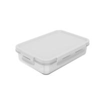 Pote organizador de geladeira retangular Ou 870ml Linha Click Pote organizador de geladeira retangular Ou 870ml Linha Click
