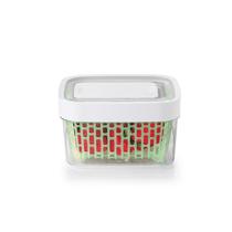 Pote organizador geladeira retangular greensaver - 1,5l oxo