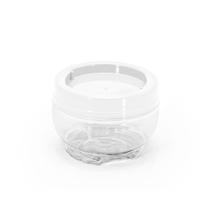 Pote Organizador Gire e Trave Empilha Fácil BPA Free Plasútil 155ml Branco