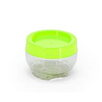 Pote Organizador Gire e Trave Empilha Fácil BPA Free Plasútil 155ml Verde Limão Pote Organizador Gire e Trave Empilha Fácil BPA Free Plasútil 155ml Verde Limão