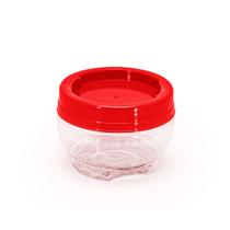 Pote Organizador Gire e Trave Empilha Fácil BPA Free Plasútil 155ml Vermelho Pote Organizador Gire e Trave Empilha Fácil BPA Free Plasútil 155ml Vermelho
