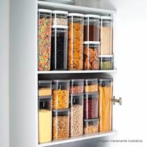 Pote Organizador Hermético Block 2L Natural OB400NT - Ou