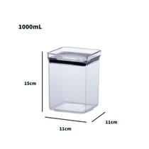 Pote Organizador Hermético Empilhável De Acrílico Lumini - Paramount