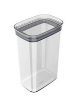 Pote Organizador Hermético Retangular Block 2,3L Natural