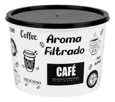Pote Organizador Mantimentos Branco 2l Cozinha Decorado