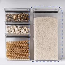 Pote Organizador Multiuso Hermético Lumini 4.200ml Paramount