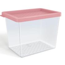 Pote Organizador Multiuso M 1,3L Transparente Plástico Tapoer Cozinha