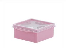 Pote Organizador Quadrado Baixo 260 ml