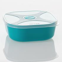 Pote Organizador Quadrado com Válvula 740 ml