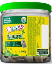 Pote Osso Ossinho Vegetal Natural 2/3 (Mini) Super Premium 500g Doogs