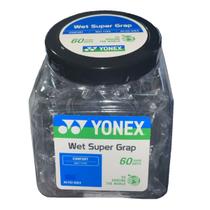 Pote Overgrip Yonex Wet Super Grap Preto 60 Unidades