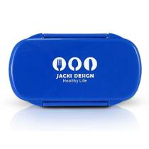 Pote P- Lanche 450ml Jacki Design - Pink Azul Pote P- Lanche 450ml Jacki Design - Pink Azul