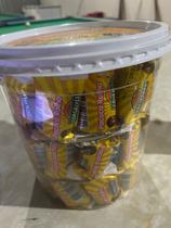 Pote paçoca rolha 50 unidades