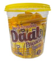 Pote Paçoca Rolha c/ 50 unidades 750gr Daal