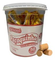 Pote Paçoca Rolha Embalada Amendupã 750g Com 50 Unidades Pote Paçoca Rolha Embalada Amendupã 750g Com 50 Unidades