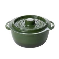 Pote Panelinha Redondo Hermetico Supreme Verde 950ML Mini Cacarola 18341
