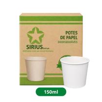 Pote Papel 150ml 800 Unidades Pote Papel 150ml 800 Unidades