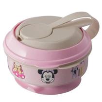 Pote Papinha Com Amassador E Colher Infantil Da Minnie Bebê Pote Papinha Com Amassador E Colher Infantil Da Minnie Bebê