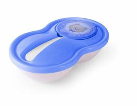 Pote Papinha Com Colher E Tampa Urso 320ml - Plasútil