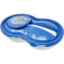 Pote Papinha Com Colher E Tampa Urso 320ml - Plasútil