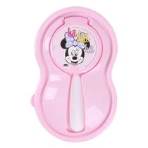 Pote Papinha Comida De Bebê Com Colher Tampa Bpa Free Minnie