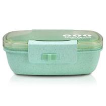 Pote para Alimento Marmita Guarfo Colher Fitness 650ml Verde