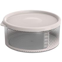 Pote Para Alimentos Transparente Redondo 700 ml Com Tampa