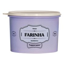 Pote para alimentos Tupper Caixa Farinha Tupperware Essences 1,8Kg