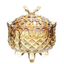 Pote para Armazenamento de Alimentos SOCOSY Caixa de Vidro Cristal para Doces 300 ml Pote para Armazenamento de Alimentos SOCOSY Caixa de Vidro Cristal para Doces 300 ml