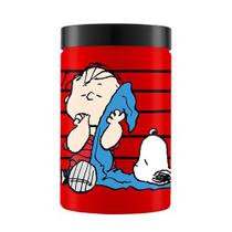 POTE PARA ARMAZENAR ALIMENTOS MODELO SNOOPY COR VERMELHO 1500ml.