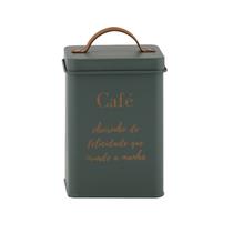 Pote Para Café De Aço Inoxidável Com Tampa Estilo Retrô
