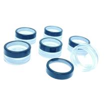 Pote Para Cremes De 7g Plástico Com Visor Maquiagens - 50und