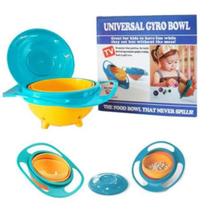 Pote Para Criança Bowl Giratório 360 Com Tampa Não Derrama - stuff life Pote Para Criança Bowl Giratório 360 Com Tampa Não Derrama - stuff life