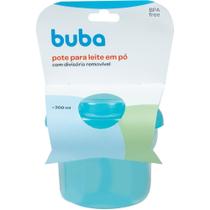Pote Para Leite Em Po Com Divisoria Azul - BUBA