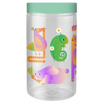 Pote Para Mantimentos Biscoito Doces Plastico 1.8 Litros Porta Ração Comedouro Multiuso