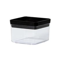 Pote Para Mantimentos Hermético Black Quadrado Empilhável 480ml Código 2117 Paramount Plásticos Pote Para Mantimentos Hermético Black Quadrado Empilhável 480ml Código 2117 Paramount Plásticos
