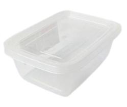 Pote para mantimentos marmita com tampa de plastico 350ml - Uninjet