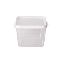 Pote para Mantimentos Multiuso Cozinha Quadrado Chef Pro 1910ml - Paramount 17 X 15 X 12 Cm