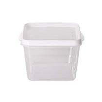 Pote para Mantimentos Multiuso Cozinha Quadrado Chef Pro 4600ml - Paramount 23 X 20 X 16 Cm