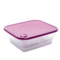 Pote Para Mantimentos Quadrado Com Tampa Com Válvula Para Micro-ondas. 1,6L. Pote Para Mantimentos Quadrado Com Tampa Com Válvula Para Micro-ondas. 1,6L.