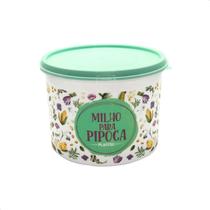 Pote Para Milho Pipoca 1,6 Litros Multiuso Linha Floral - M