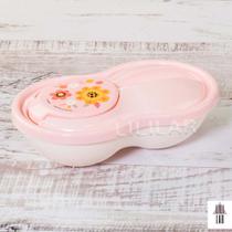 Pote para Papinha Bebê Criança com Colher e Tampa 320ml - Plasútil