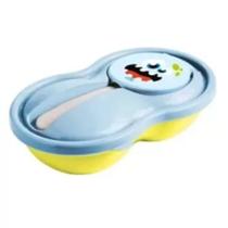 Pote Para Papinha Com Colher Plasútil Baby 320 ML Alimentação